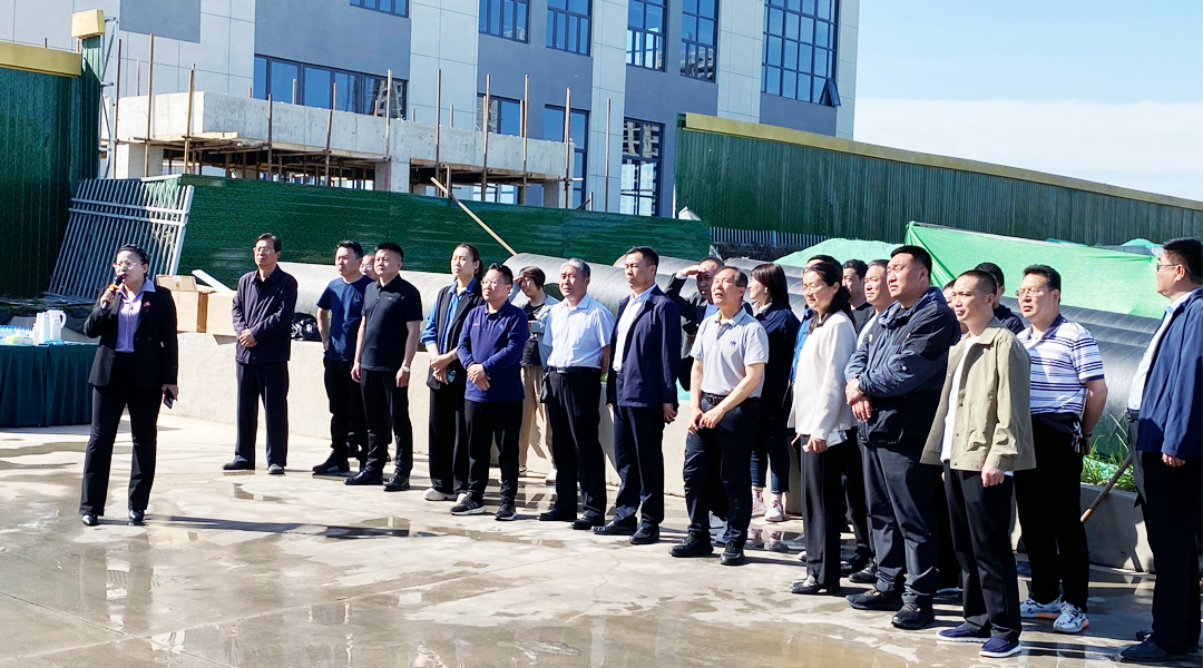 走進重點項目——康譽醫療介入類醫用高值耗材產業園項目現場迎來正定縣勞模代表團